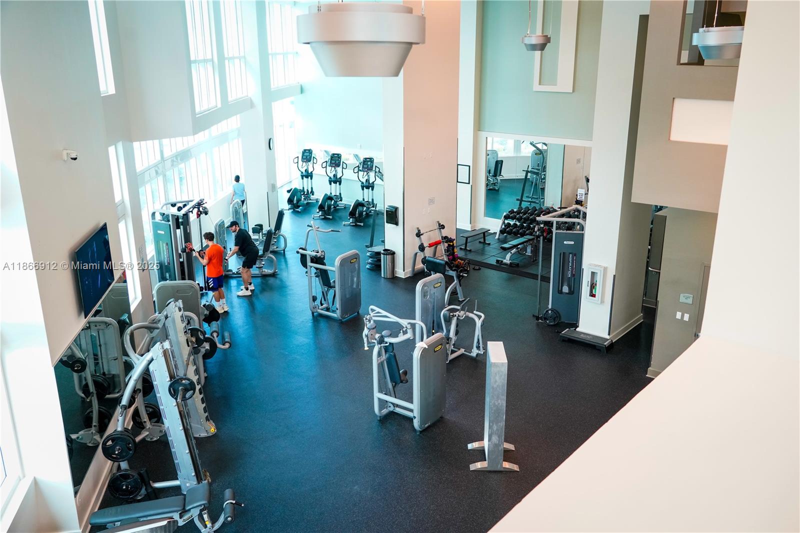Edgewater Miami, FL 33132 - Photo 43 of 52 a view of a room with gym equipment