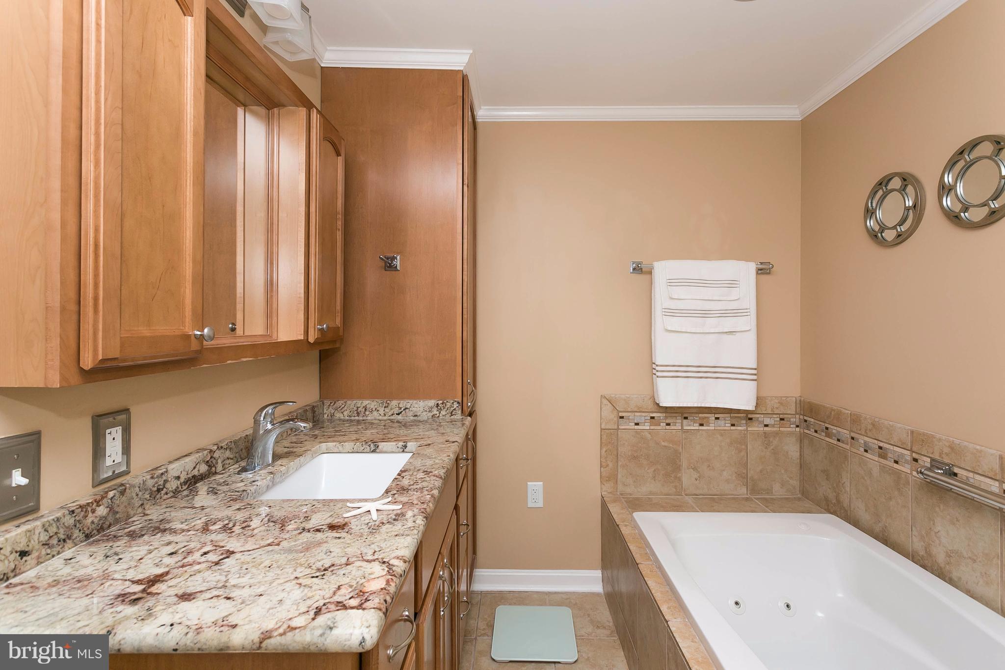 9421 Gunview Road Baltimore, MD 21236 - Photo 14 of 30 Relax in the master bathroom whirlpool bath.