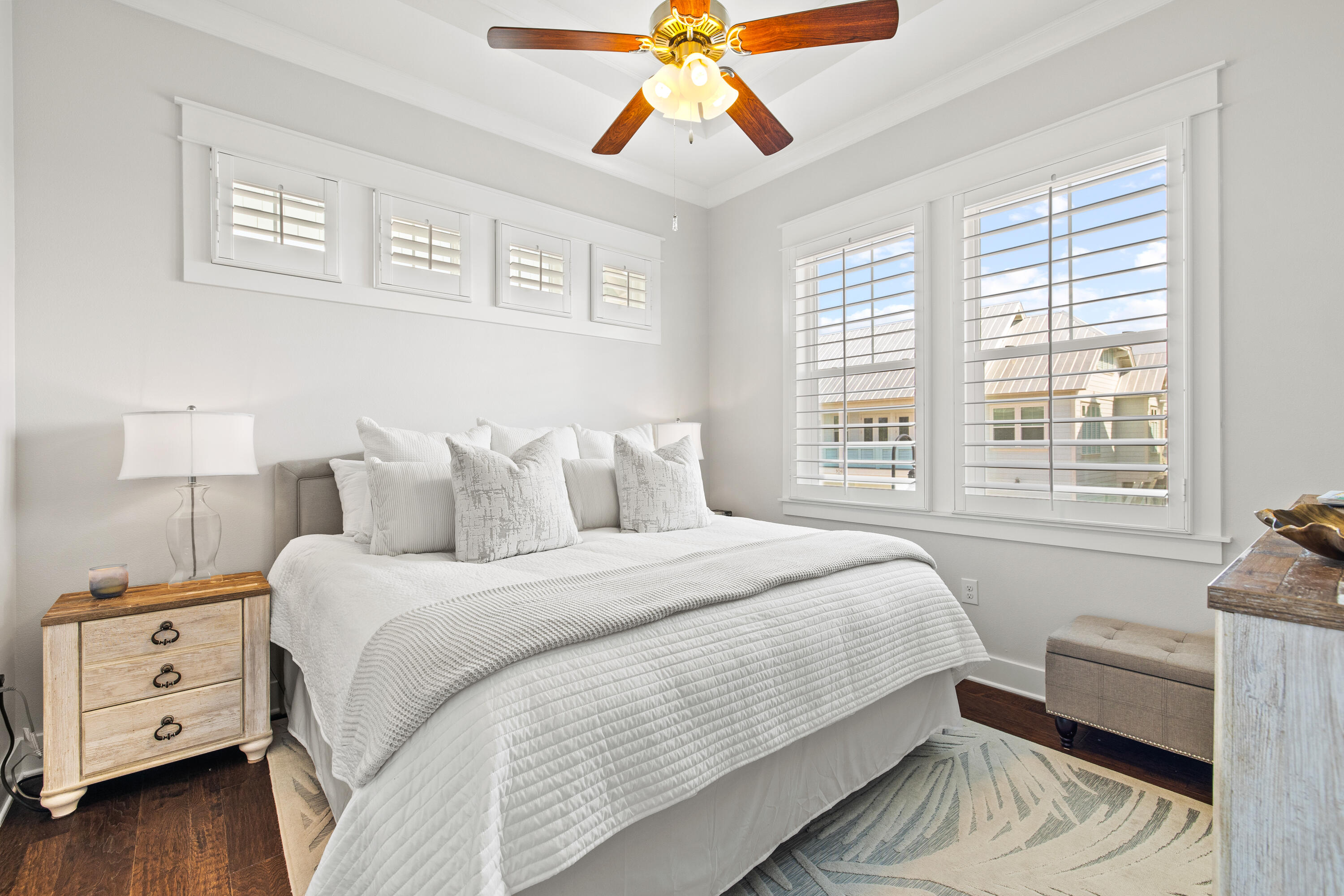 95 York Ln Inlet Beach, Unit C Inlet Beach, FL 32461 - Photo 19 of 36 a bedroom with a bed and a window
