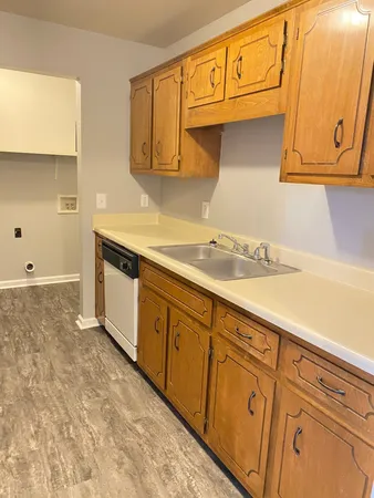 a view of a kitchen with sink