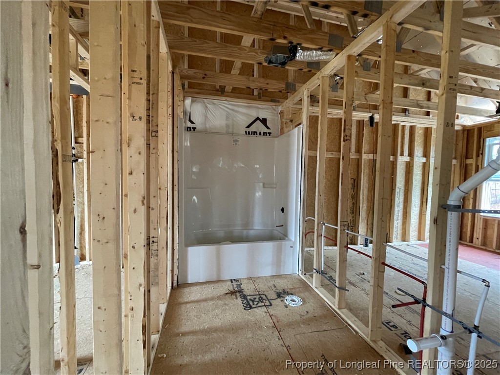 5036 Boxcut Lane Hope Mills, NC 28348 - Photo 11 of 15 a bathroom with glass door shower