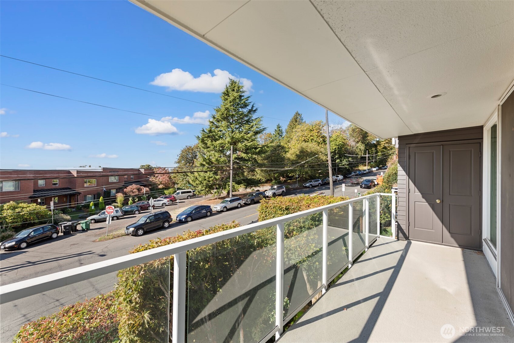 500 West Olympic Place, Unit 203 Seattle, WA 98119 - Photo 21 of 35 a view of a balcony