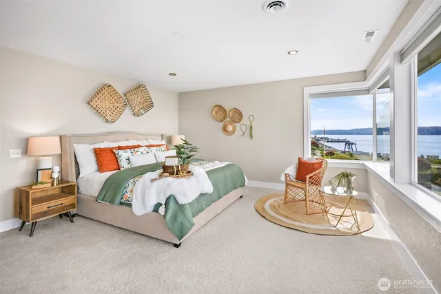 a view of a balcony with an outdoor space