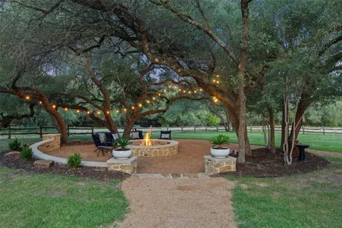 a view of park with trees