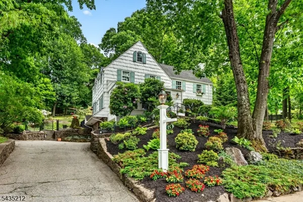 a view of a house with a yard and plants