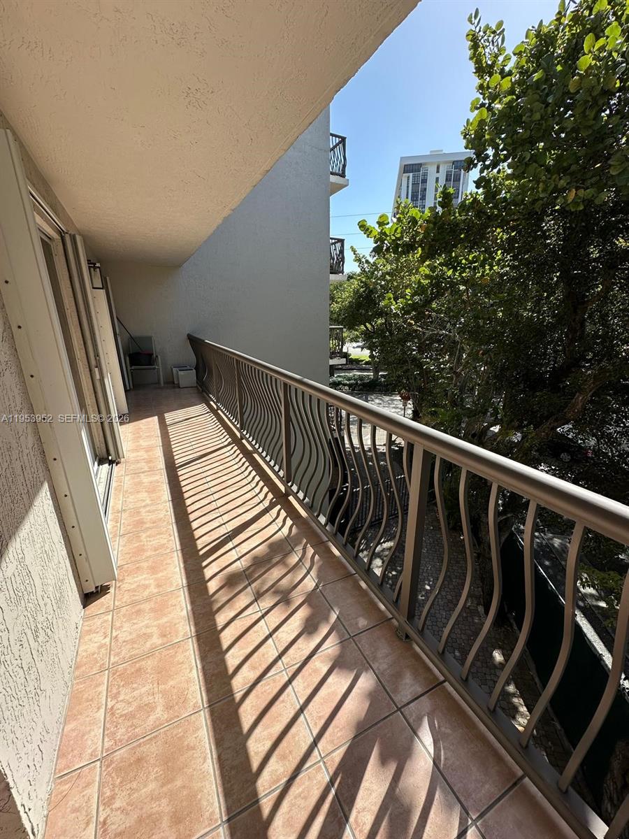 1918 Brickell Avenue, Unit 305 Miami, FL 33129 - Photo 15 of 17 a view of balcony