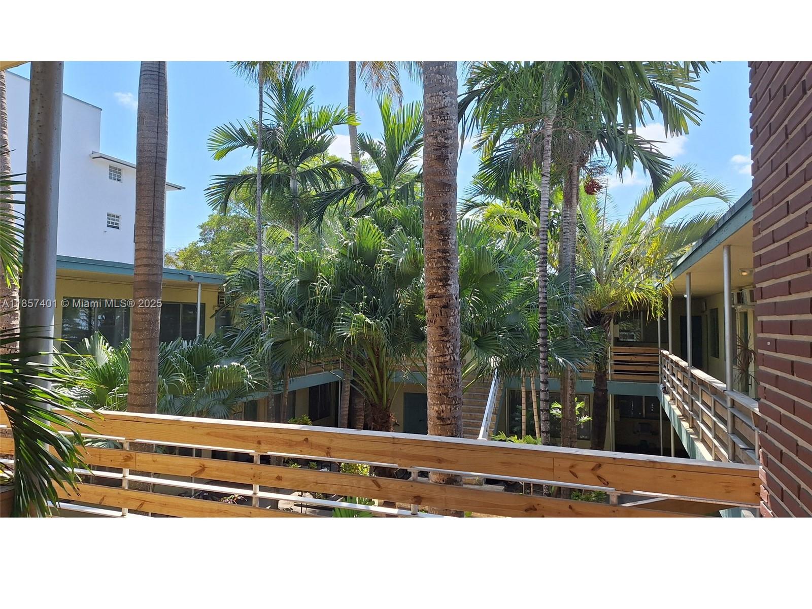 1770 Meridian Avenue, Unit 207 Miami Beach, FL 33139 - Photo 23 of 26 a view of a backyard