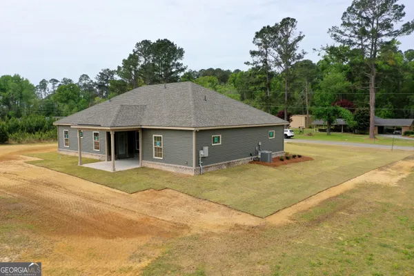 a view of a room with an outdoor space