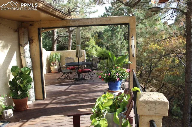a living room filled with furniture and garden