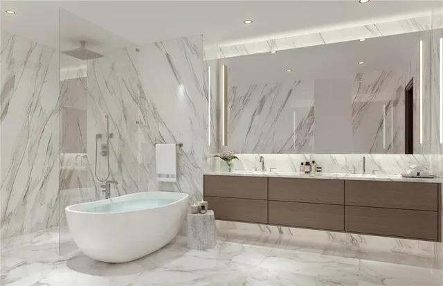 a outdoor space with furniture