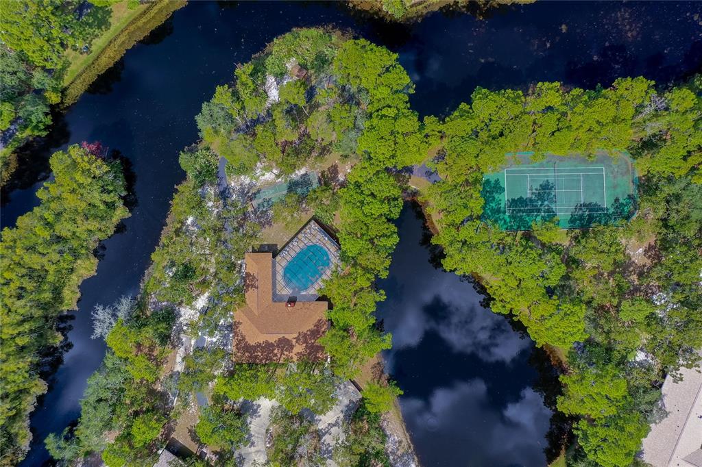 128 Crooked Pine Road Port Orange, FL 32128 - Photo 39 of 46 an aerial view of a house