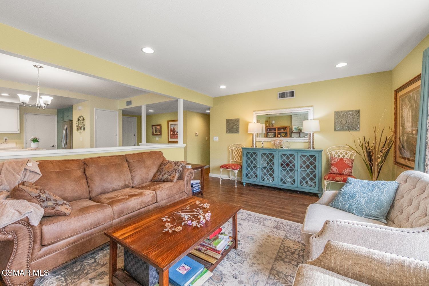 2413 Lita Place Simi Valley, CA 93063 - Photo 8 of 17 a living room with furniture and kitchen view