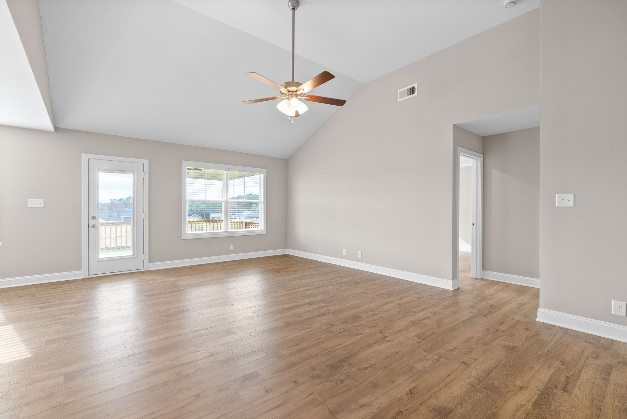 30 Echo Ridge Oak Grove, KY 42262 - Photo 4 of 43 a view of an empty room with window and wooden floor