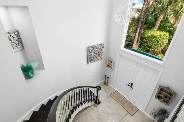 a very nice looking room with a large window