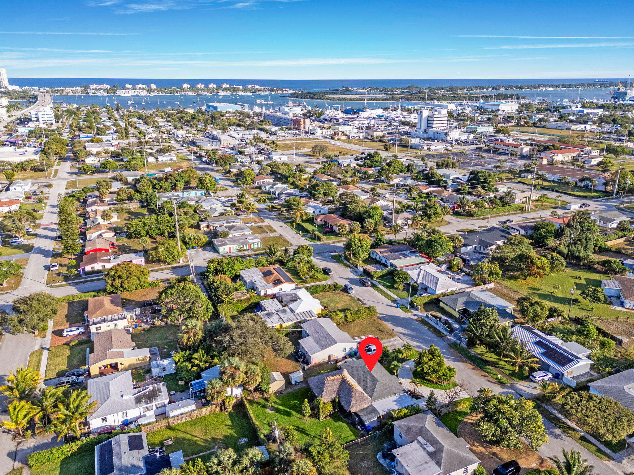 236 West 24th Street Riviera Beach, FL 33404 - Photo 36 of 48 an aerial view of a city