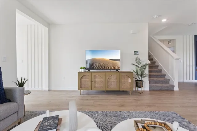 a living room with a couch