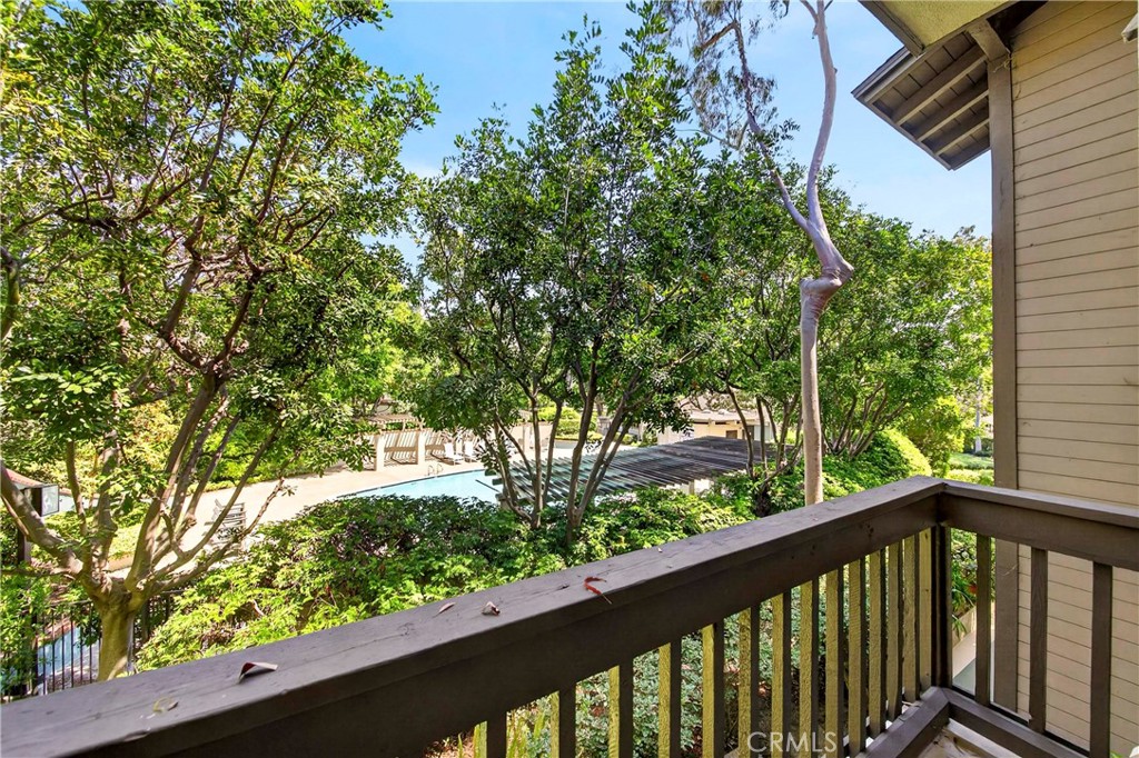 9 Madrona Irvine, CA 92612 - Photo 19 of 38 a view of a garden from a balcony