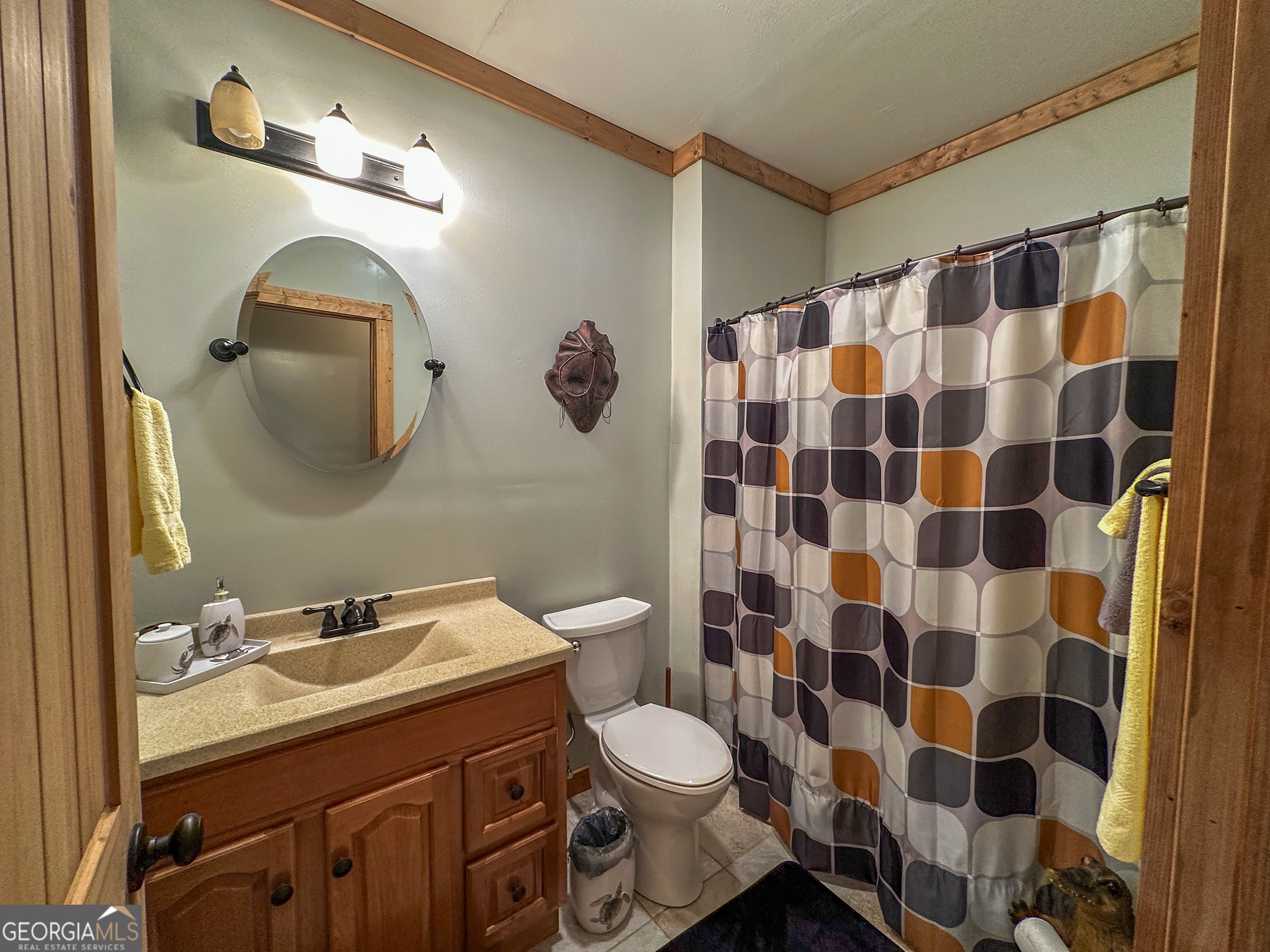 181 Morgan Ridge Court Young Harris, GA 30582 - Photo 35 of 37 a bathroom with a sink toilet and shower