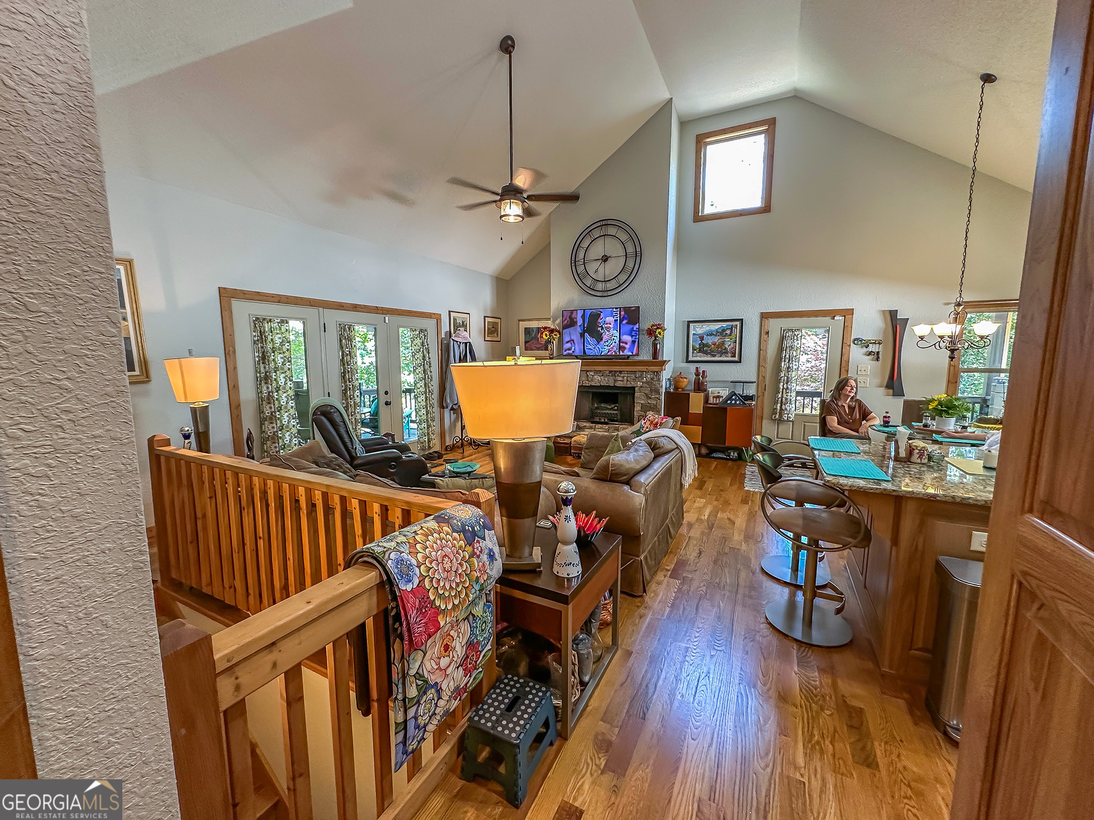 181 Morgan Ridge Court Young Harris, GA 30582 - Photo 10 of 37 a very nice looking room with many windows and furniture
