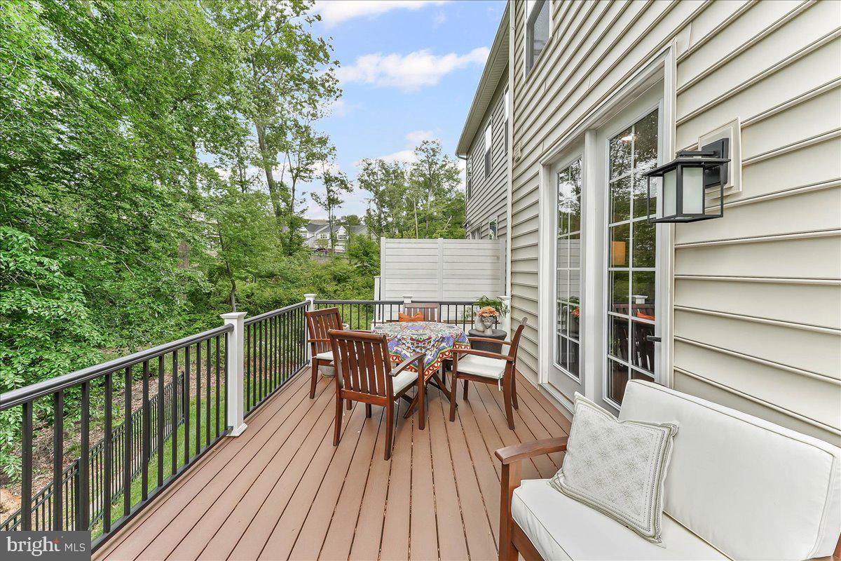 235 Ponds Edge Drive Media, PA 19063 - Photo 19 of 47 French door to deck with great views.