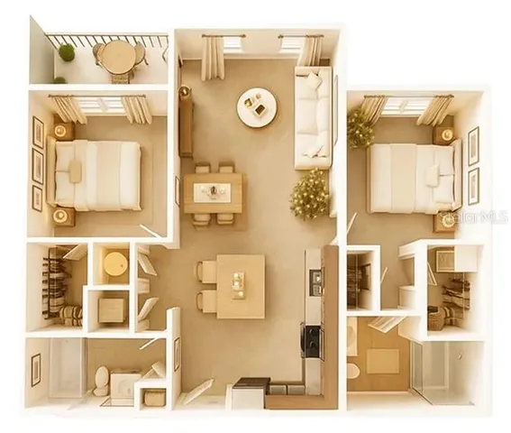 $2,969 | 700 Cocoanut Avenue, Unit 332, Sarasota, FL 34236