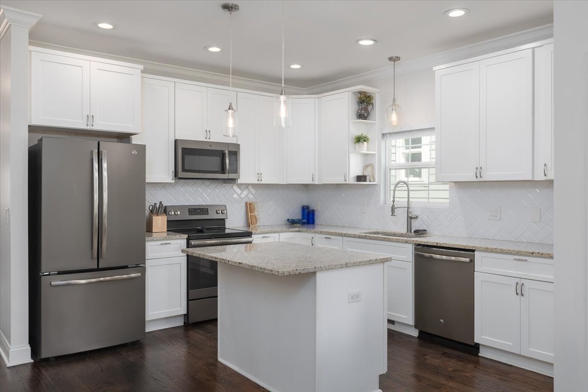175 B Rural Avenue Nashville, TN 37209 - Photo 8 of 26 a kitchen with cabinets stainless steel appliances and a counter space