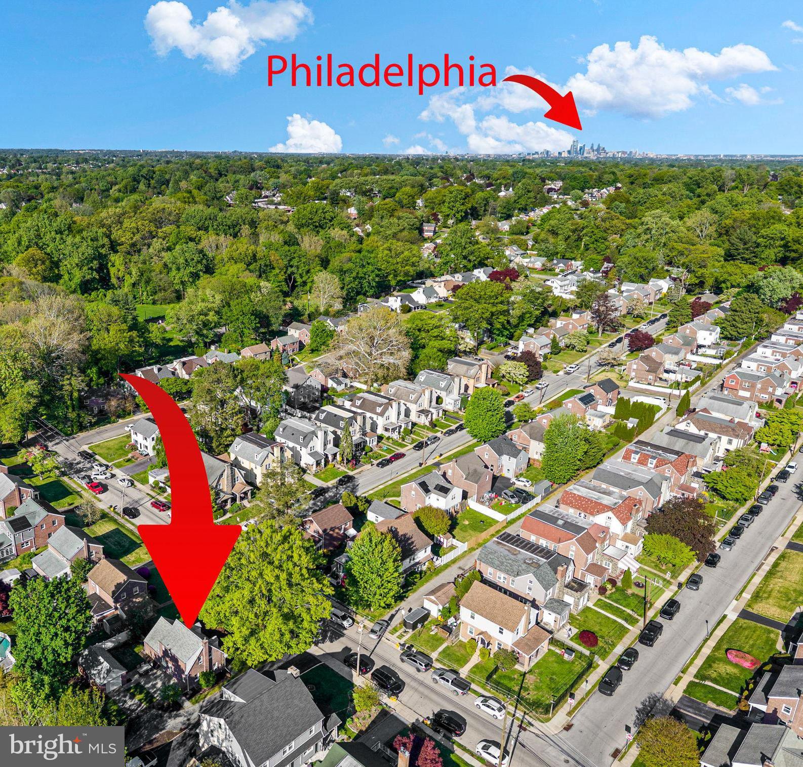 56 North Brookside Road Springfield, PA 19064 - Photo 18 of 32 Springfield-very close to the Philadelphia Skyline