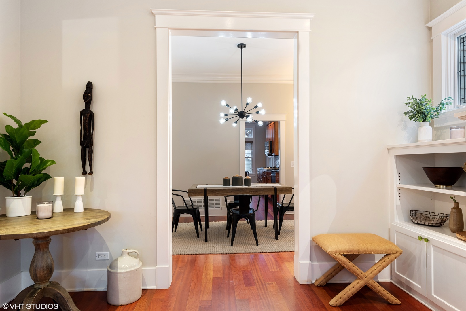 2121 Forestview Road Evanston, IL 60201 - Photo 8 of 35 a view of a dining room with furniture and wooden floor