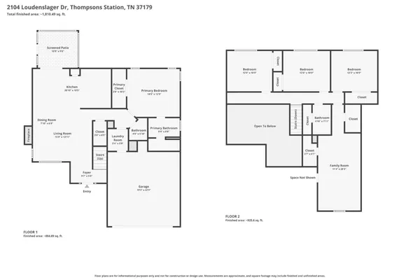 $3,100 | 2104 Loudenslager Drive, Thompson's Station, TN 37179