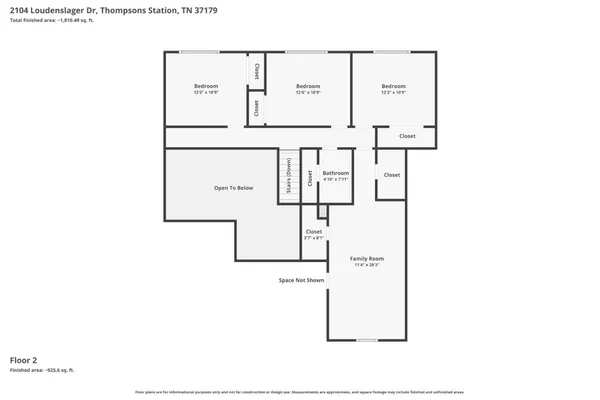 $3,100 | 2104 Loudenslager Drive, Thompson's Station, TN 37179