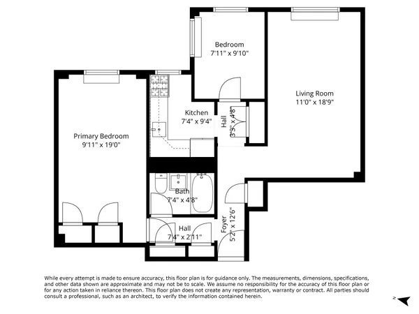 $749,000 | 205 Clinton Avenue, Unit 7D | Clinton Hill
