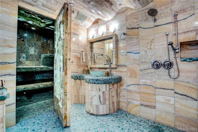 a view of water heater room