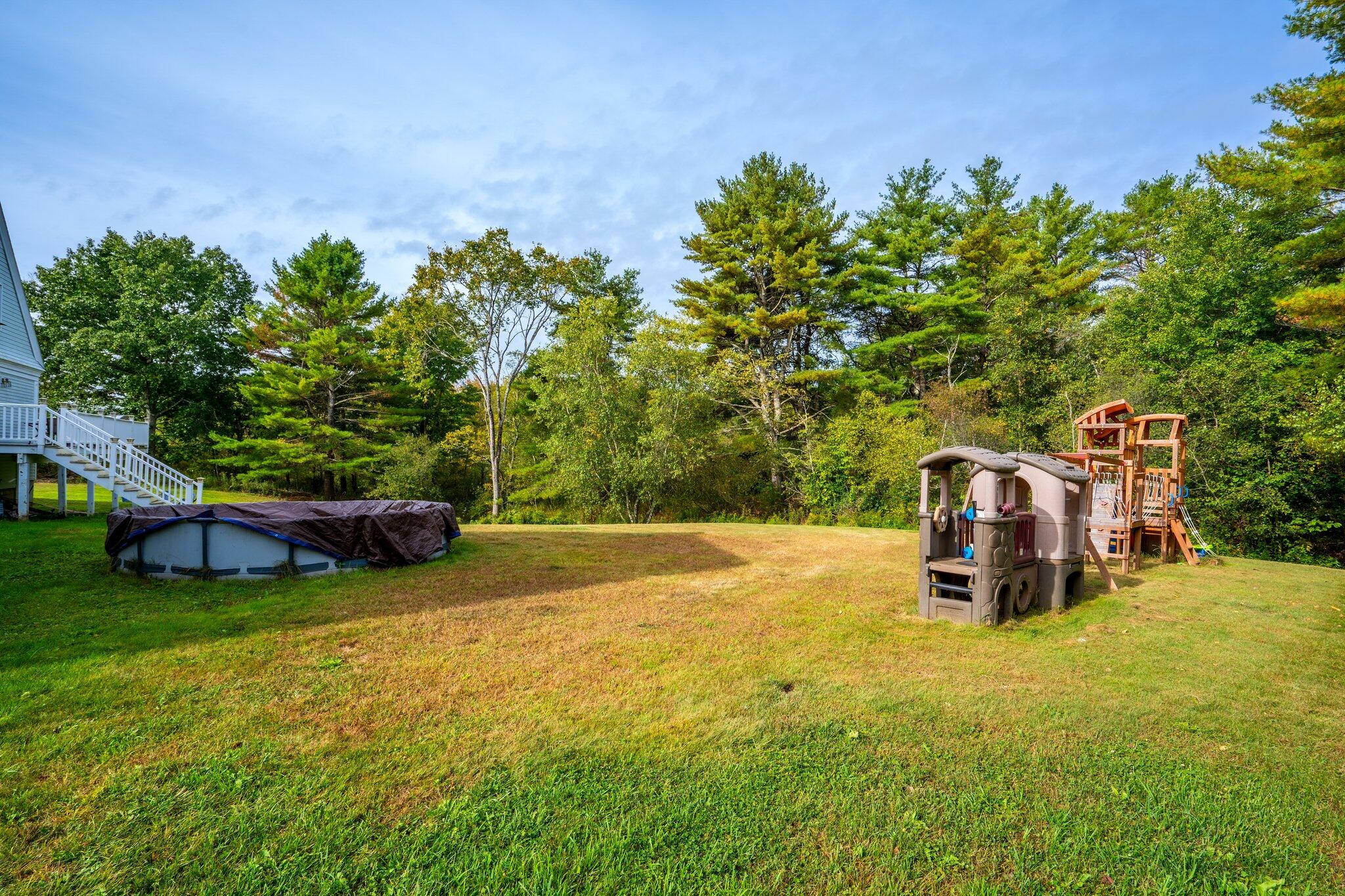 114 Ledge Road Yarmouth, ME 04096 - Photo 62 of 71 Backyard space is private.