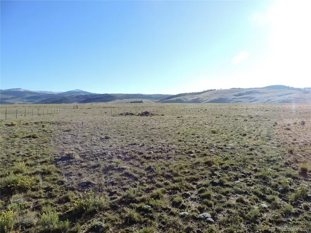 a view of an outdoor space and mountain view