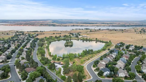 a view of lake with mountain