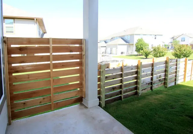a view of outdoor space with balcony