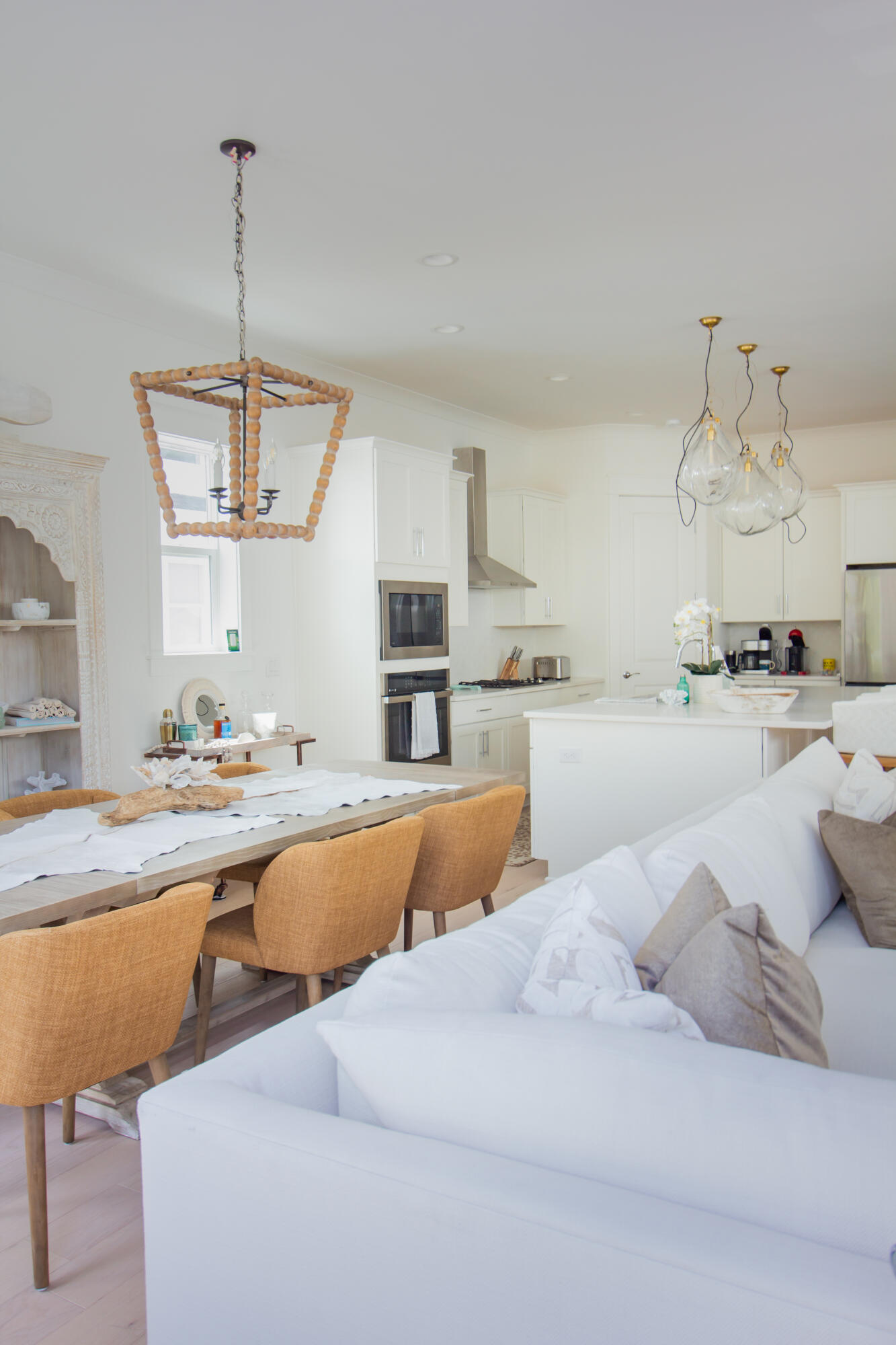 141 Valdare Ln Inlet Beach Inlet Beach, FL 32461 - Photo 24 of 55 a large kitchen with kitchen island a sink stainless steel appliances and cabinets