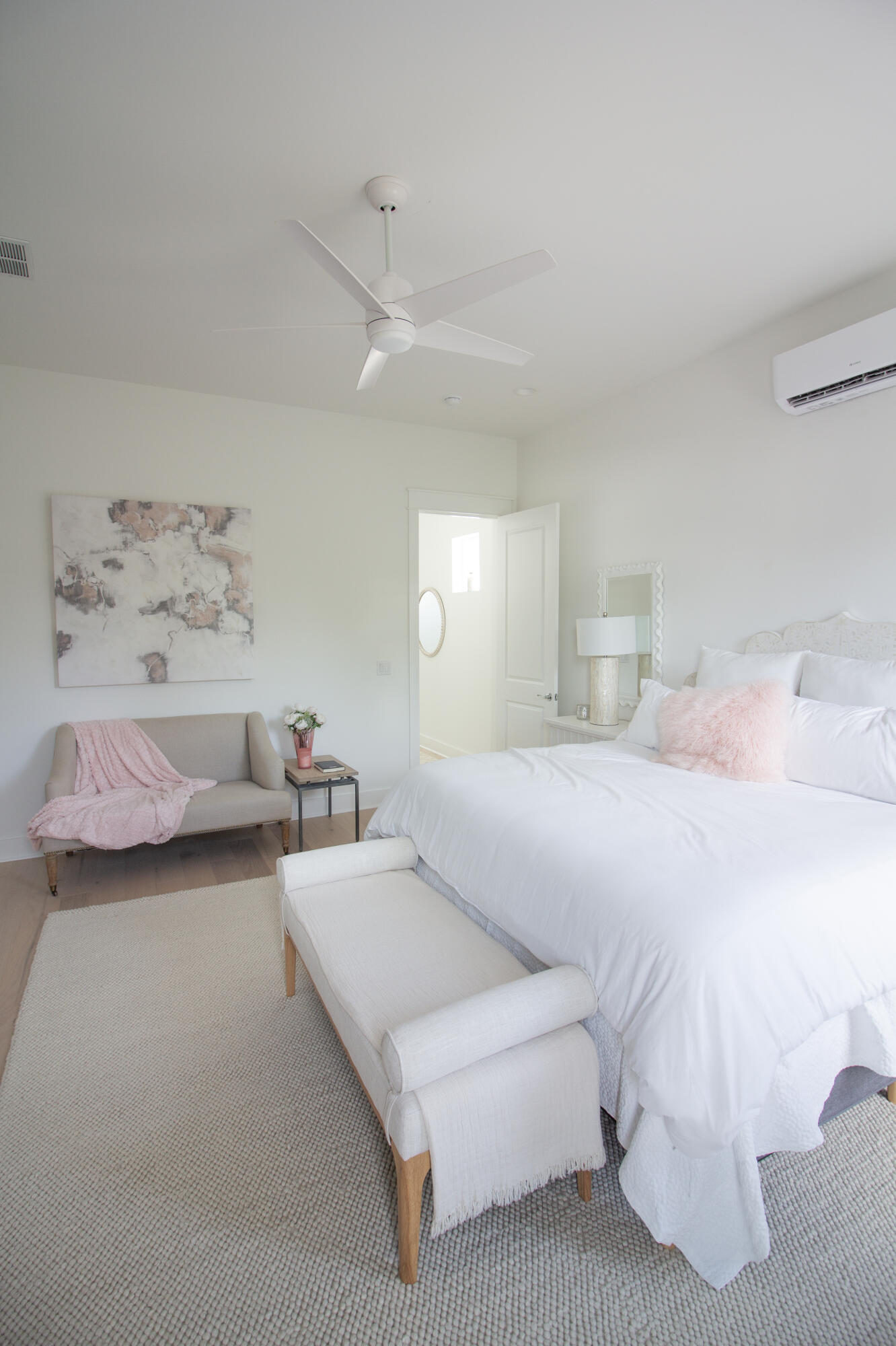 141 Valdare Ln Inlet Beach Inlet Beach, FL 32461 - Photo 34 of 55 a bedroom with a bed and a couch