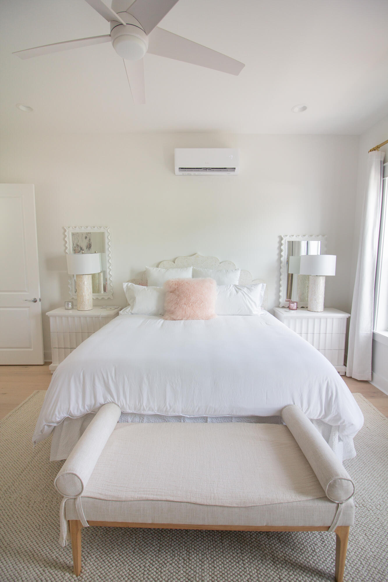 141 Valdare Ln Inlet Beach Inlet Beach, FL 32461 - Photo 38 of 55 a large white bed in a white room