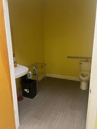 wooden floor in a room