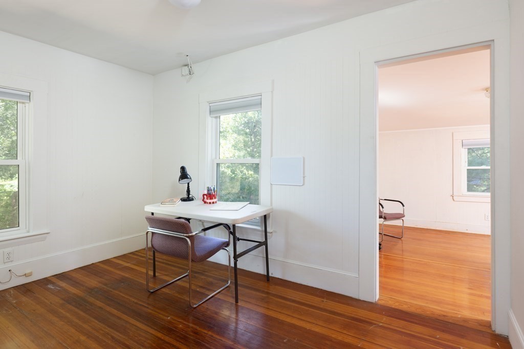 9 Belfry Terrace Lexington, MA 02421 - Photo 20 of 23 a workspace with wooden floor