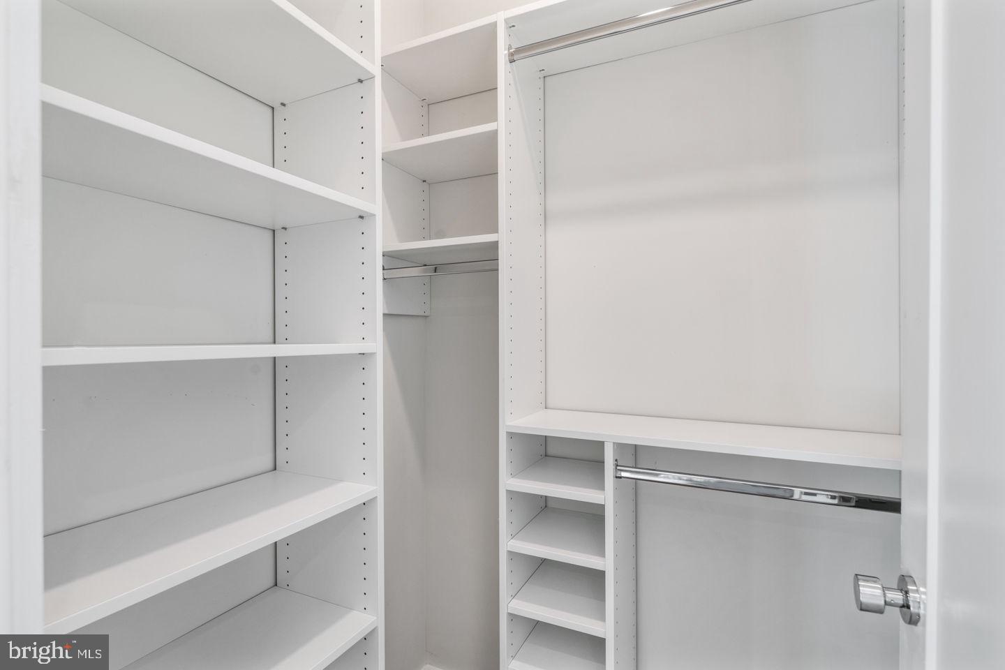 1910 Brown Street Philadelphia, PA 19130 - Photo 11 of 31 a view of walk in closet with empty racks