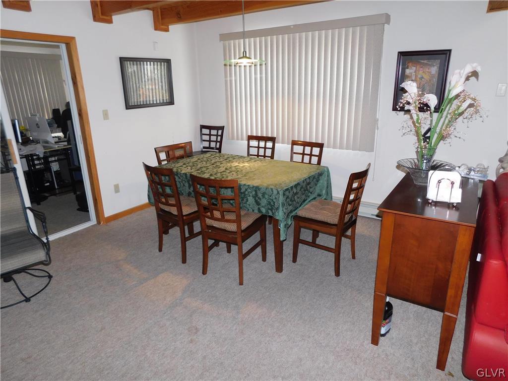 1035 Sundew Road Lake Ariel, PA 18436 - Photo 4 of 5 Dining Area with lovely architectural beams