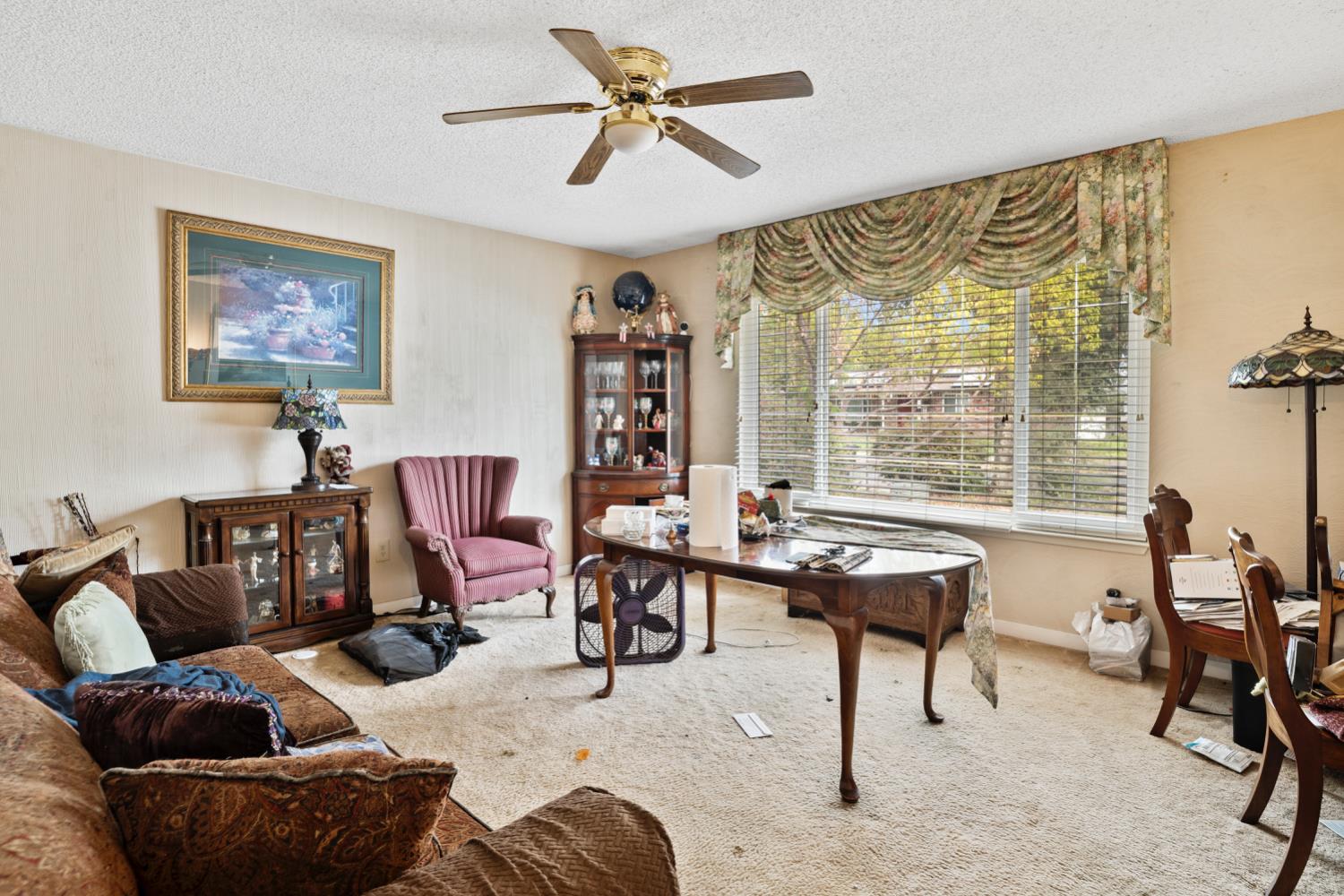 3141 Lisa Drive Modesto, CA 95350 - Photo 6 of 29 a living room with furniture and a large window