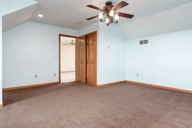 a view of a golf course with a yard