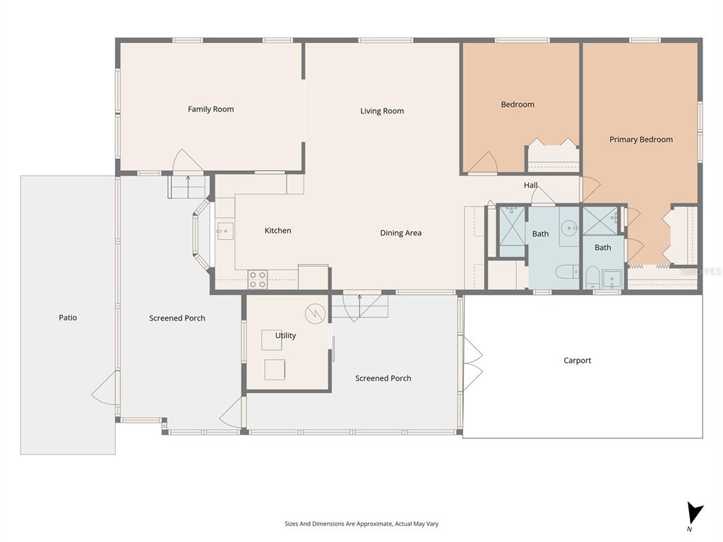 970 Jolanda Circle Venice, FL 34285 - Photo 24 of 34 a picture of a floor plan