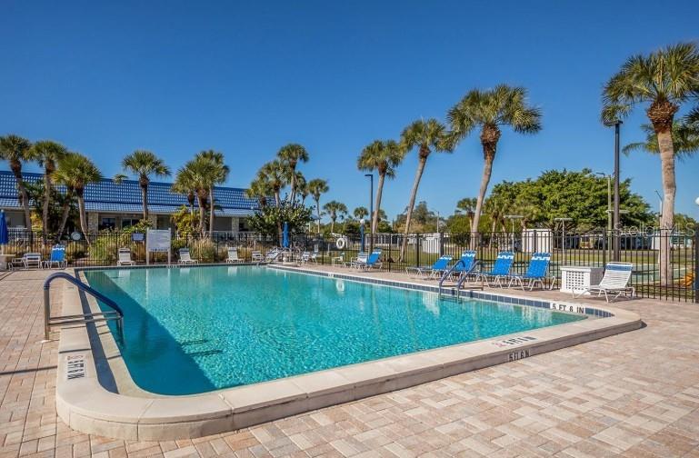970 Jolanda Circle Venice, FL 34285 - Photo 27 of 34 swimming pool view with a garden space