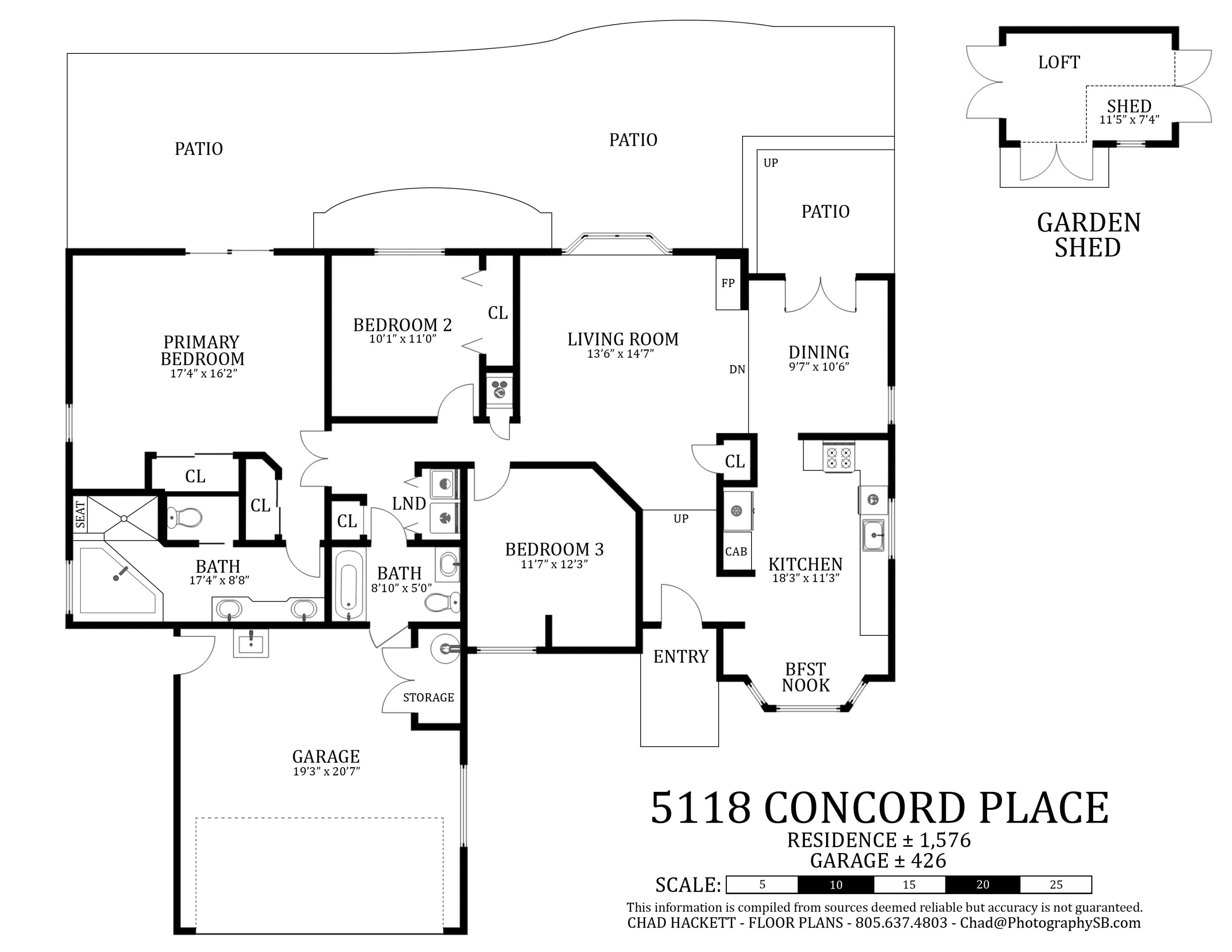 5118 Concord Place Carpinteria, CA 93013 - Photo 25 of 25 view of a book shelf