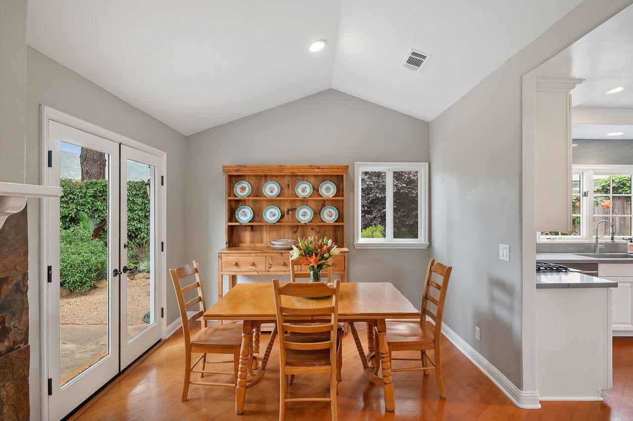 5118 Concord Place Carpinteria, CA 93013 - Photo 5 of 25 a dining room with furniture and wooden floor