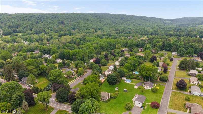 79 Main Street Califon, NJ 07830 - Photo 44 of 50 an aerial view of residential houses with outdoor space and trees